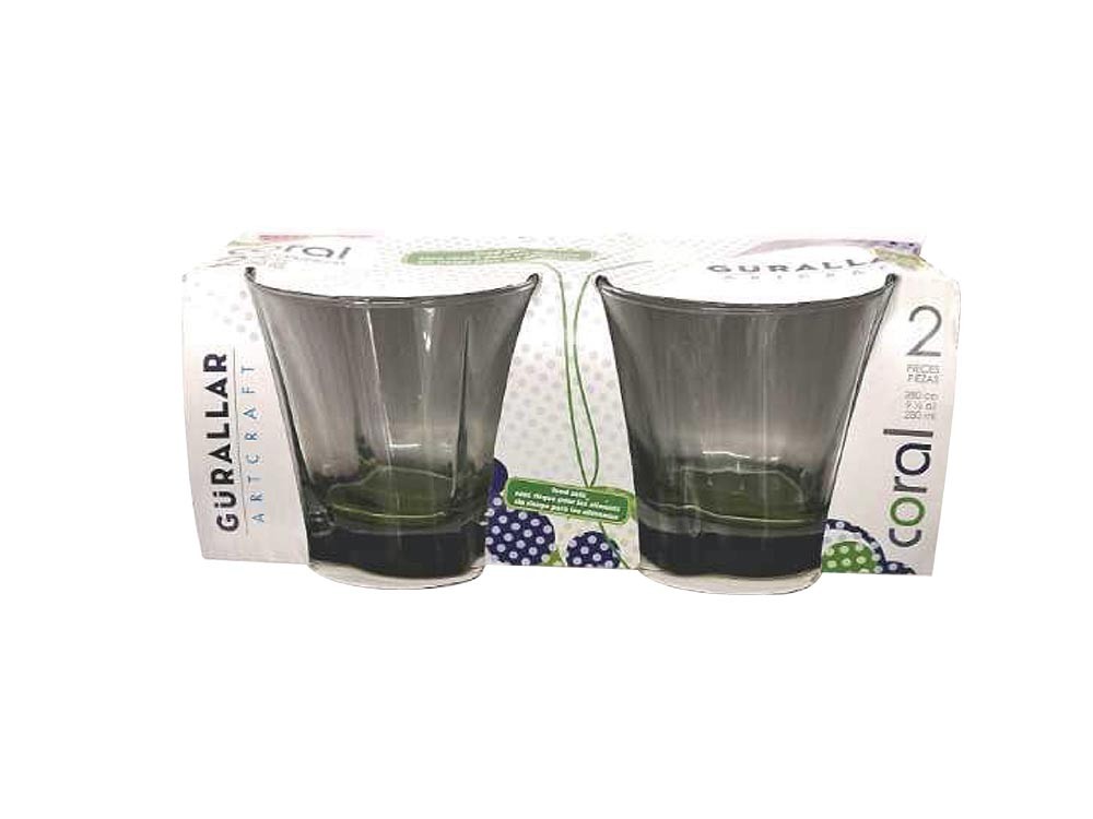 Vasos Coral X 2 unidades