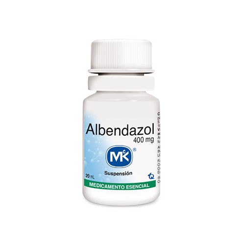 ALBENDAZOL 400 MG X 20 ML (LAB  MK)