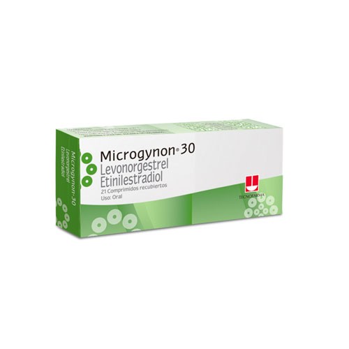 MICROGYNON 30 X 21 GRAGEAS (REGULADO)