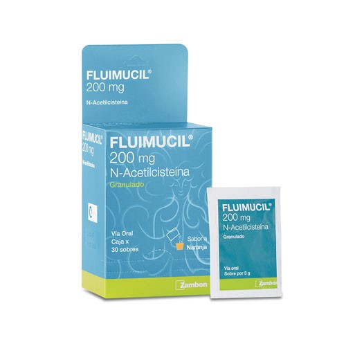 FLUIMUCIL 200 MG X 30 SOB C/U
