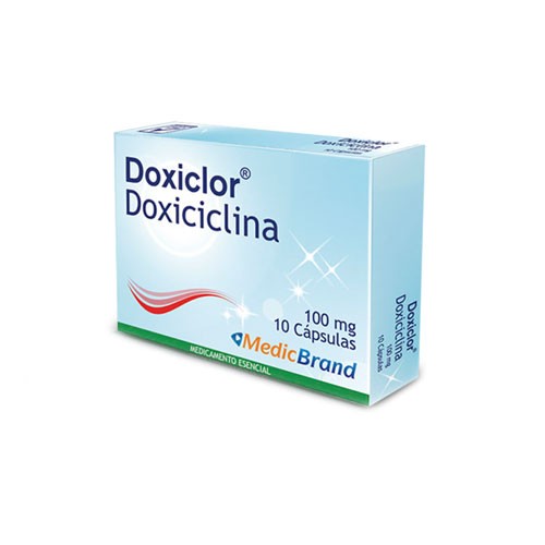DOXICLOR 100 MG X 10 CAP