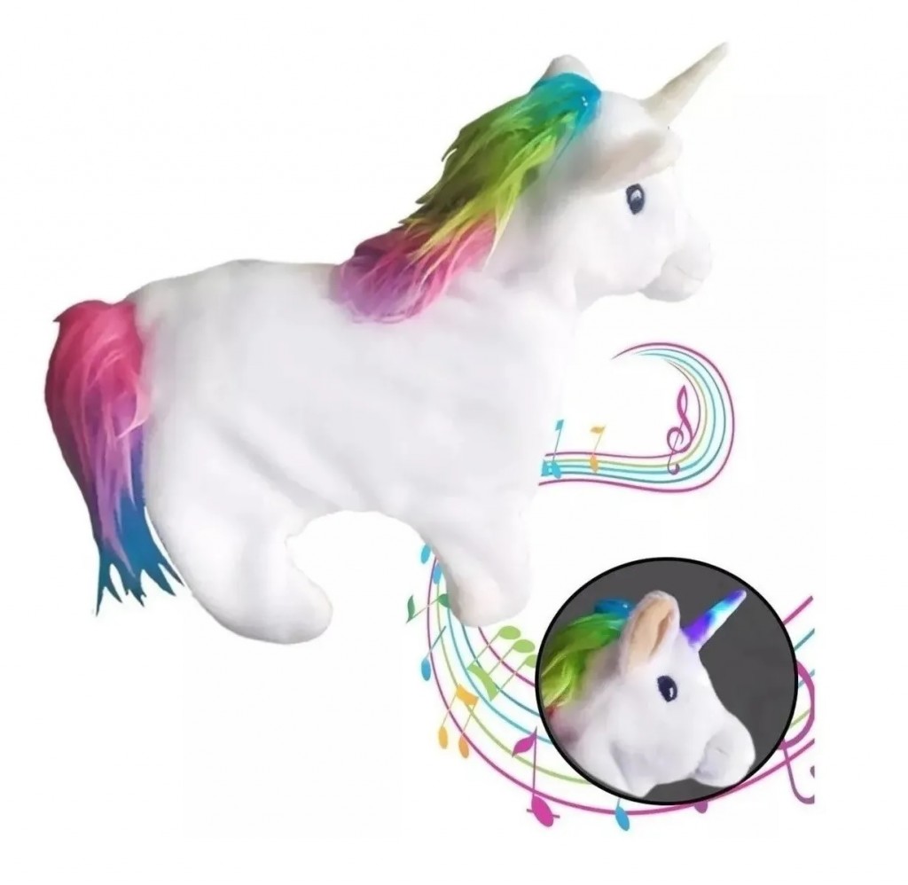 Unicornio My Little Pony Juguete Bebés Luces Sonidos Camina