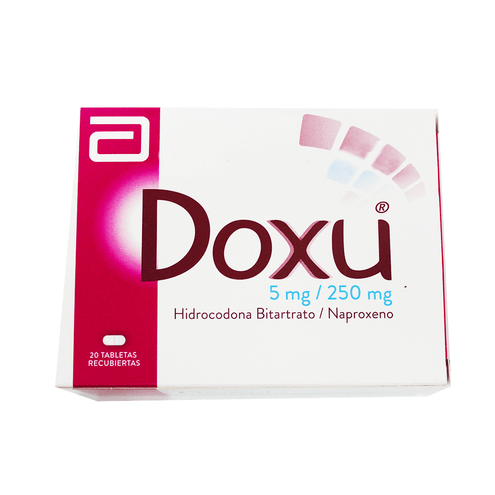 DOXU 5MG/250 MG X 20 TAB SOB 10