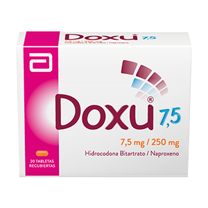 DOXU 7.5/250 MG X 20 TAB