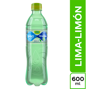 AGUA BRISA CON GAS LIMA-LIMON X 600 ML