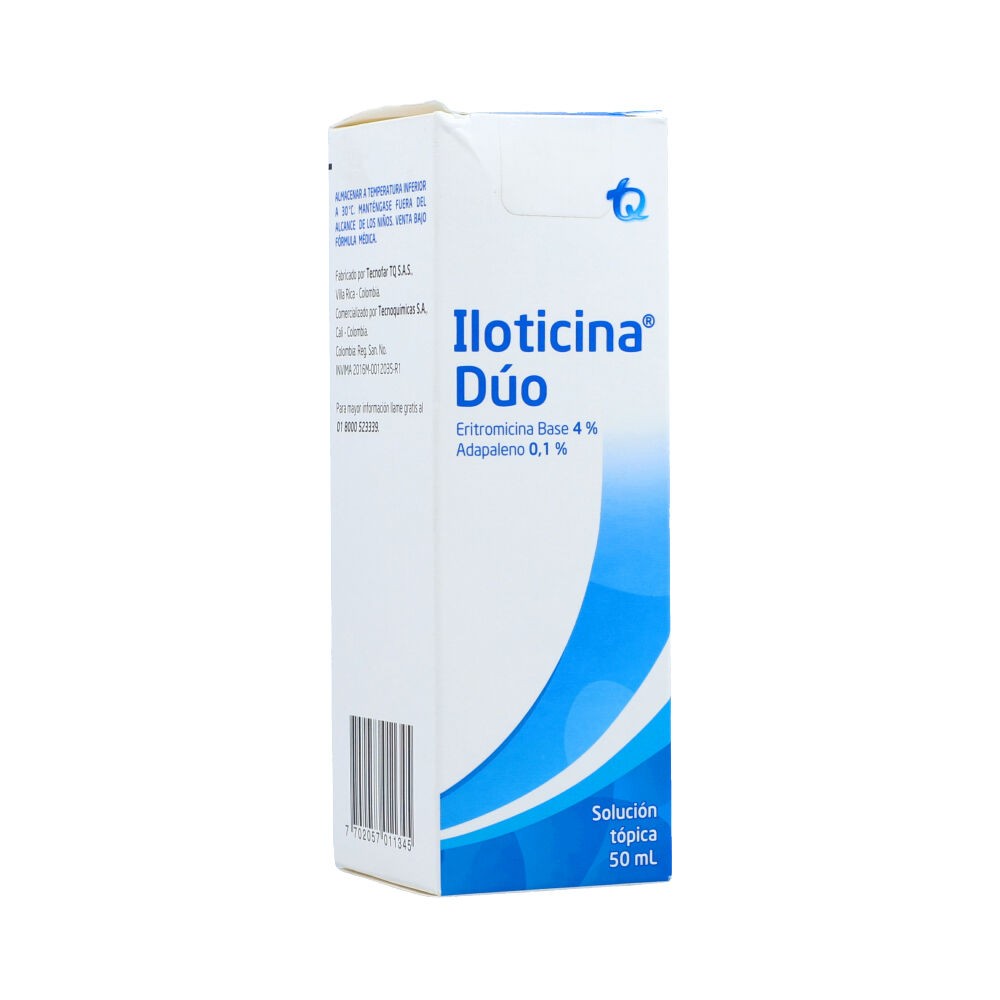 ILOTICINA DUO  SOLUCION TOPICA  X 50ML