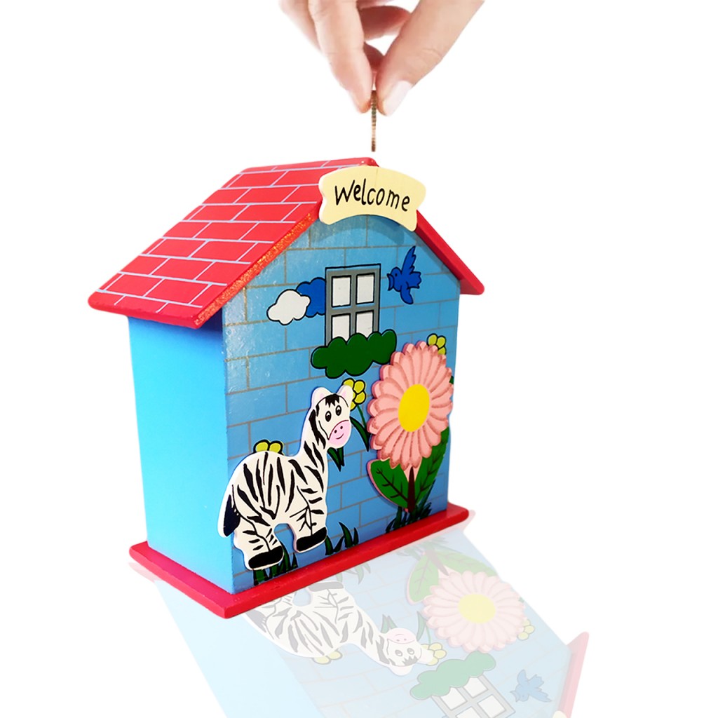 Alcancía Casa Animales Juegos Colección Jugueteria DJ3956A