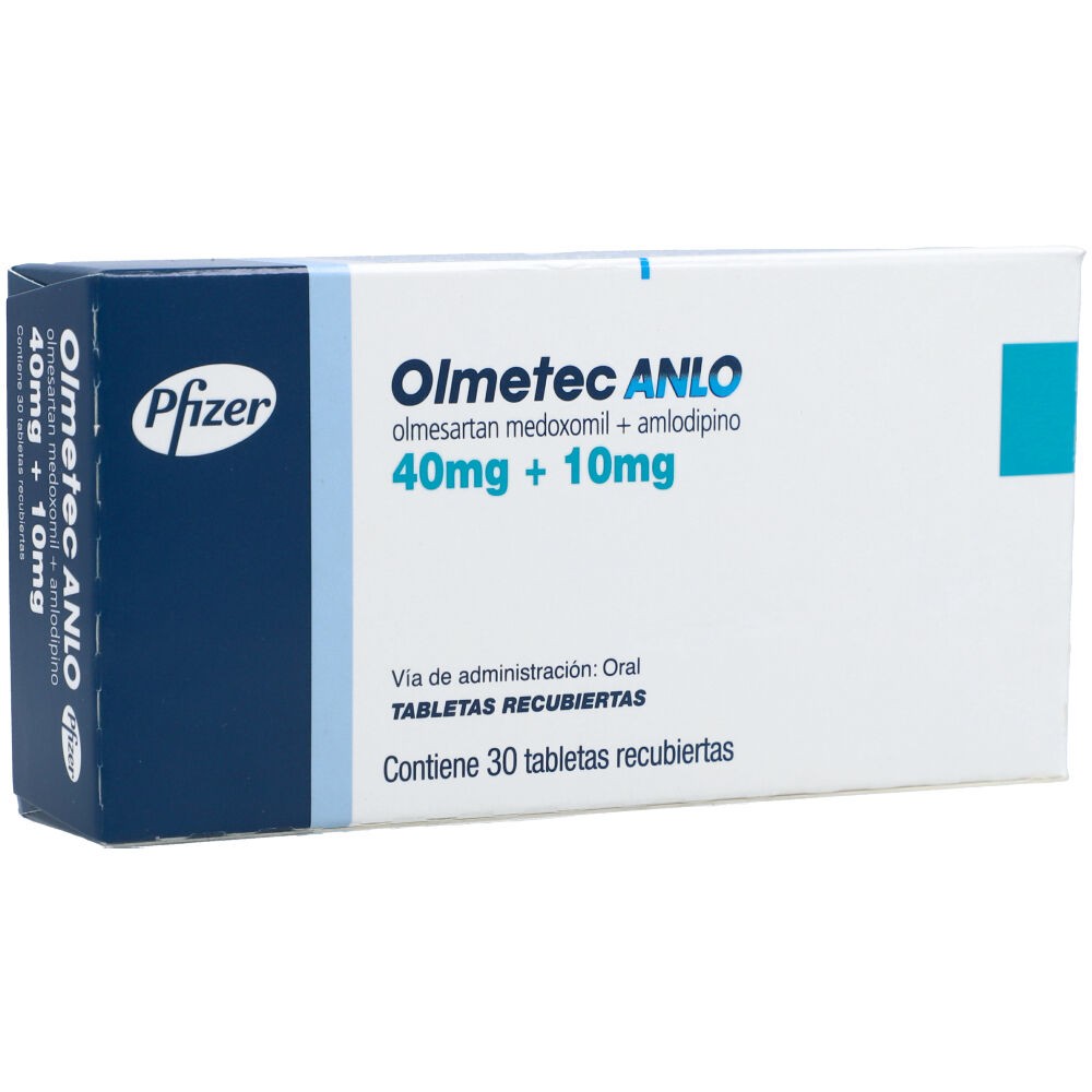 OLMETEC ANLO 40 MG /10 MG X 30 TAB (REGULADO)
