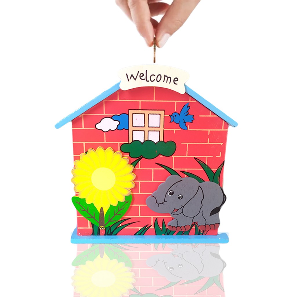 Alcancía Casa Animales Juegos Colección Jugueteria DJ3956A