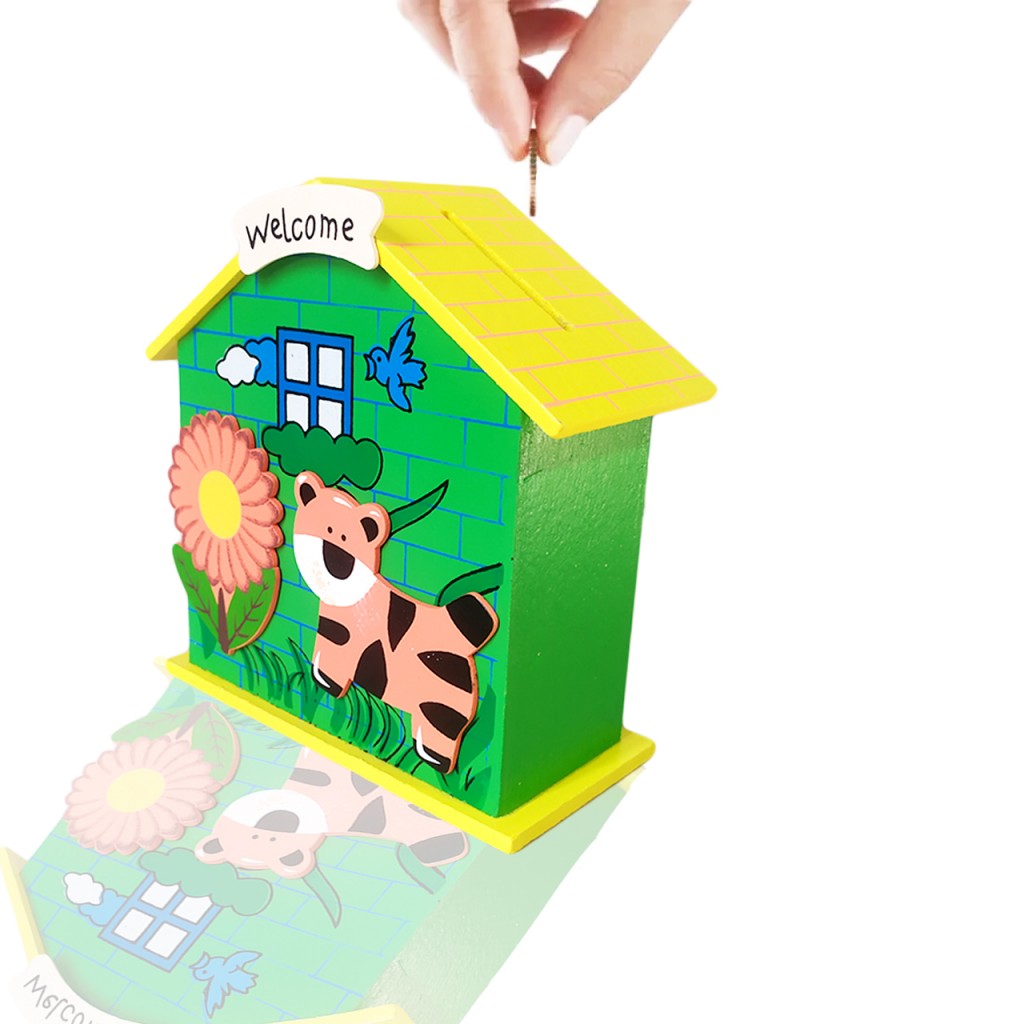 Alcancía Casa Animales Juegos Colección Jugueteria DJ3956A