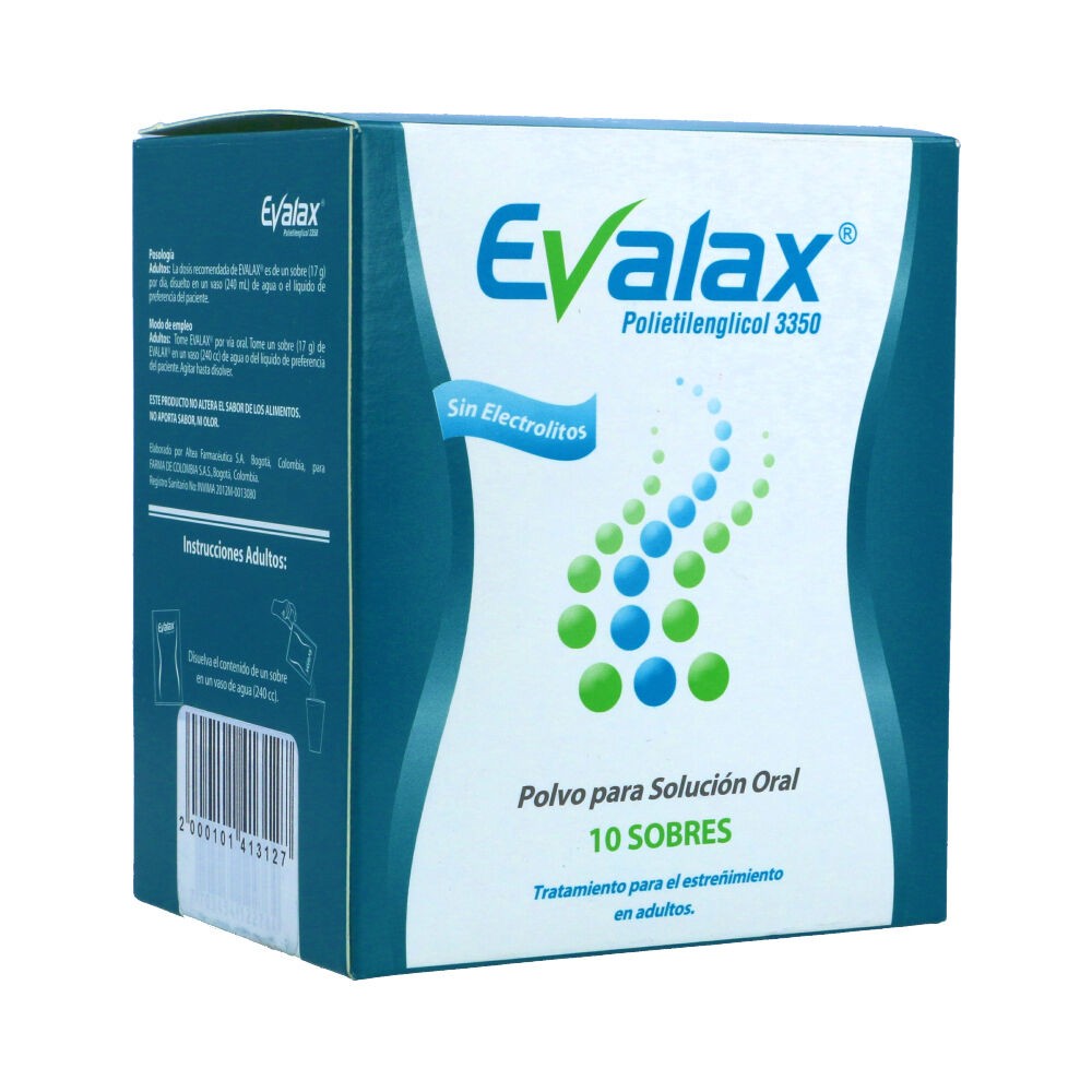 EVALAX POLVO CAJA X 10 SOBRES