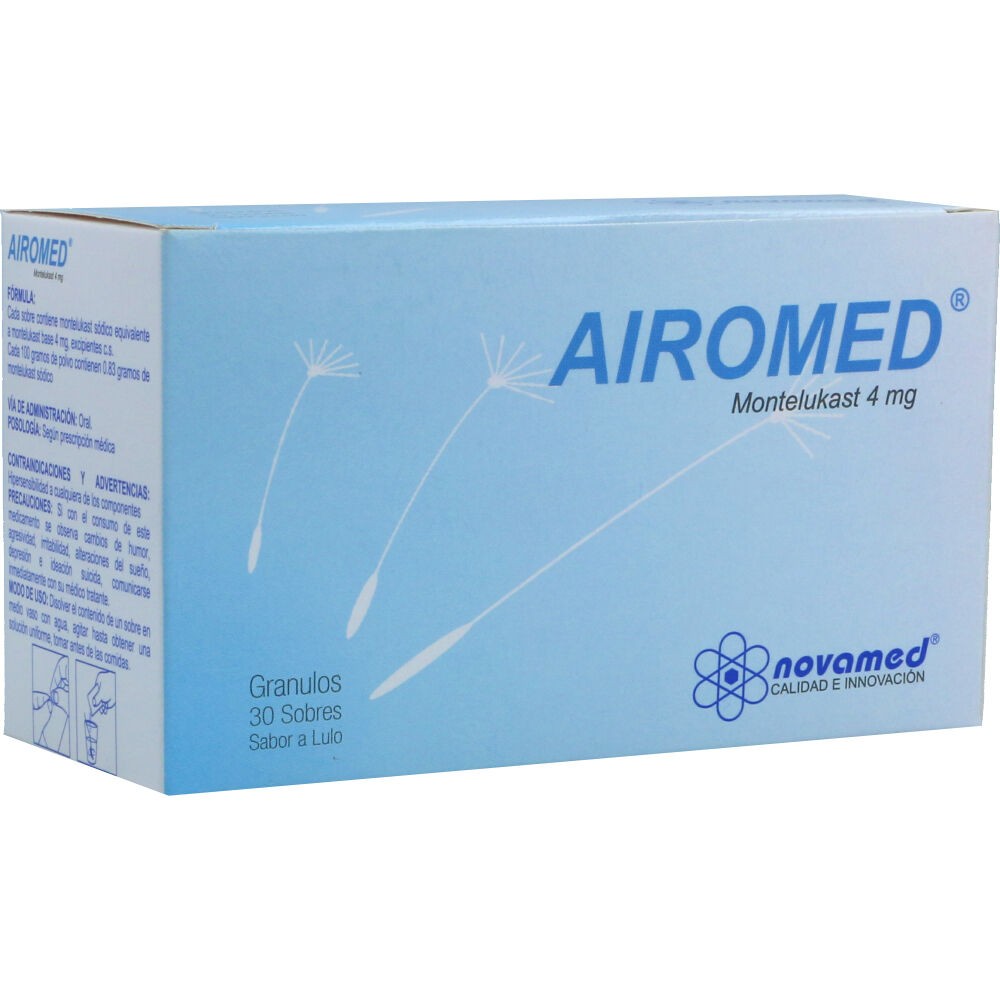 AIROMED 4 MG X 30 SOBRES