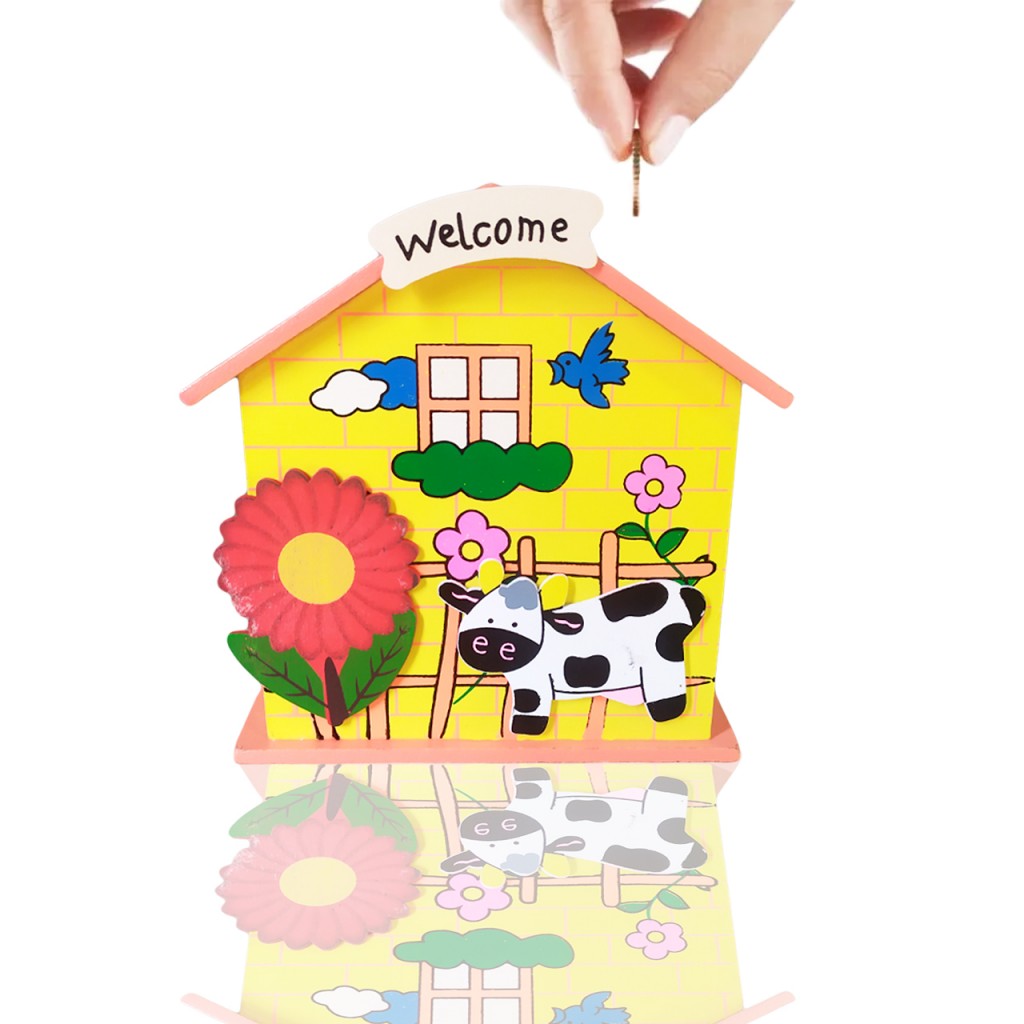 Alcancía Casa Animales Juegos Colección Jugueteria DJ3956A