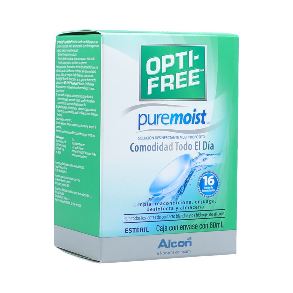 OPTI FREE PURE MOIST X 60 ML