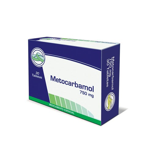 METOCARBAMOL 750 MG X 30 TAB