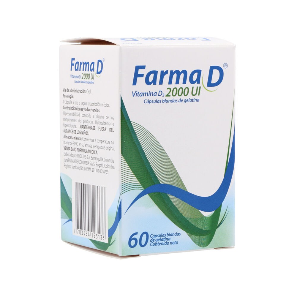 FARMA D 2000 UI X 60 CAP BLANDA