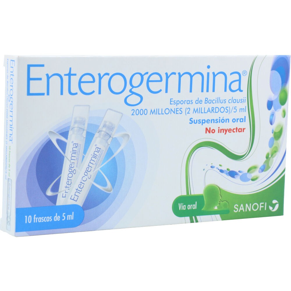 ENTEROGERMINA X 10 AMP ORAL