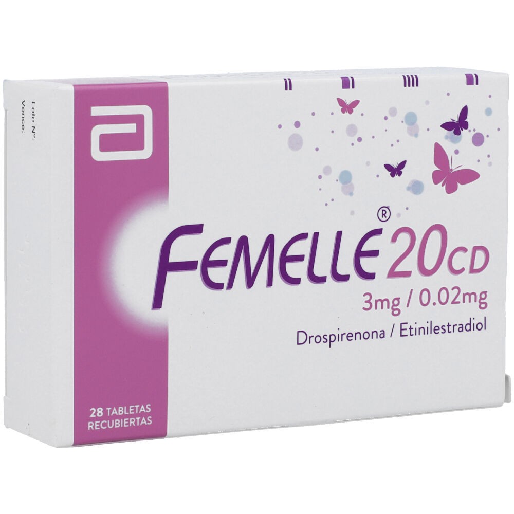 FEMELLE 20 CD X 28 TAB (REGULADO)