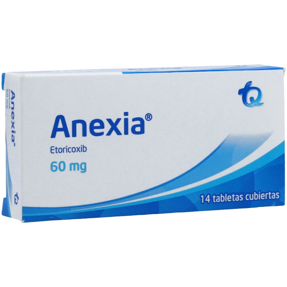ANEXIA 60 MG X 14 TAB