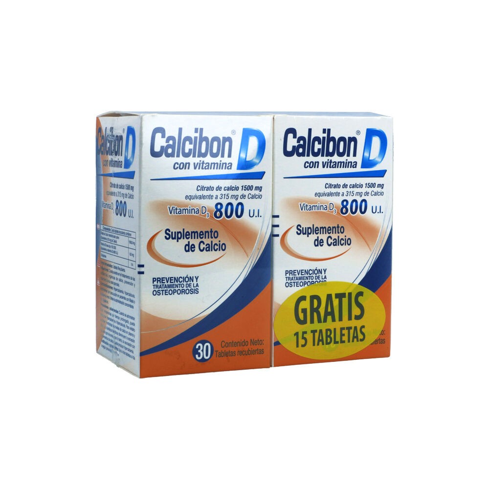 CALCIBON D 800 UI X 30 TAB + 15 TAB