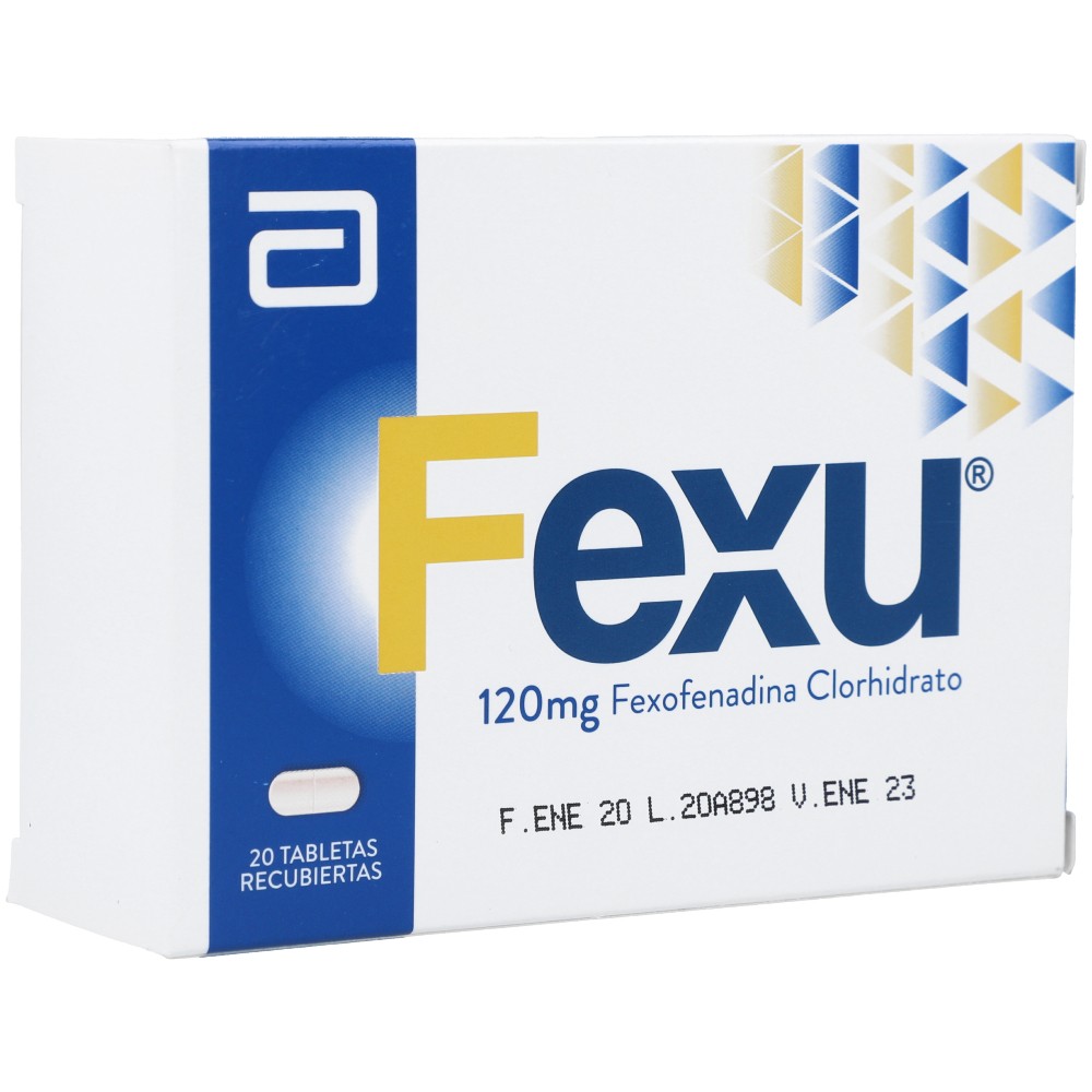 FEXU 120 MG X 20 TAB SOBR X  10