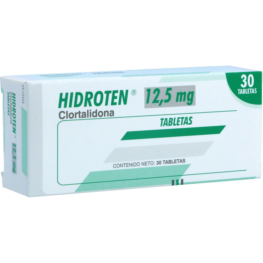 HIDROTEN 12.5 MG X 30 TAB