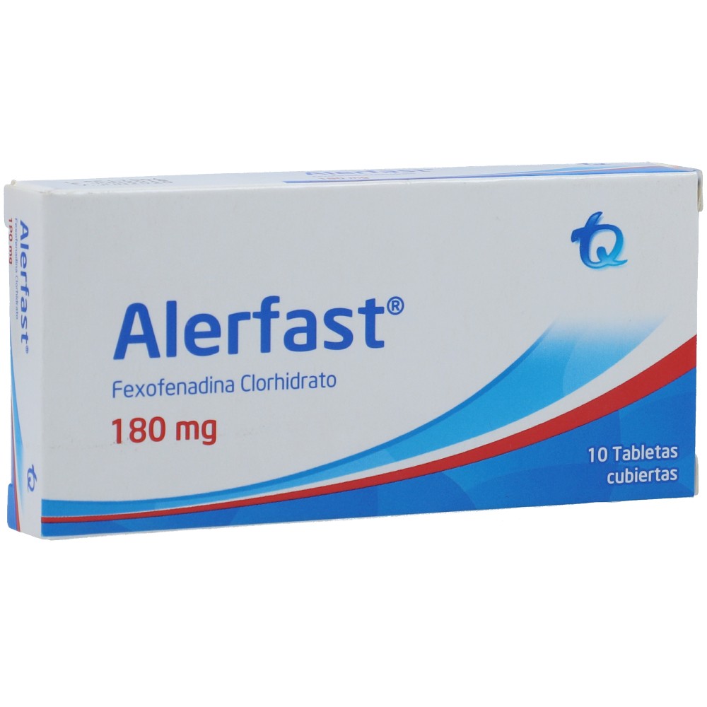 ALERFAST 180 MG X 10 TAB