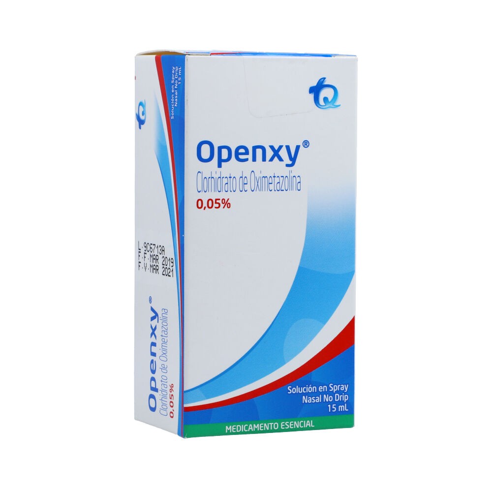 OPENXY 0.05 % SPRAY NASAL  X 15 ML