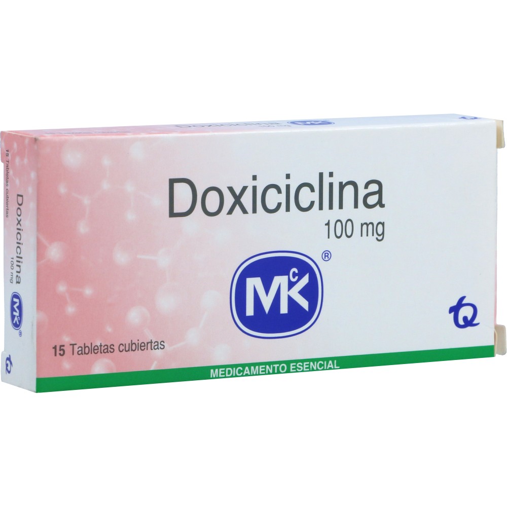 DOXICICLINA 100 MG X 15 TAB
