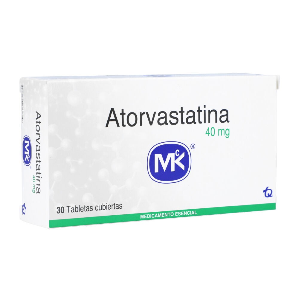 ATORVASTATINA 40 MG X 30 TAB