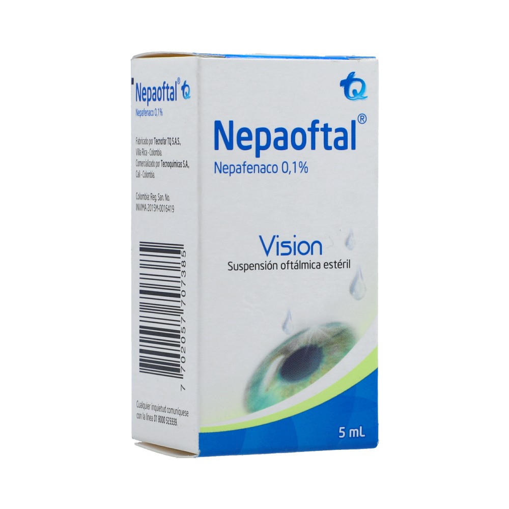 NEPAOFTAL 0.1 %  X  5 ML