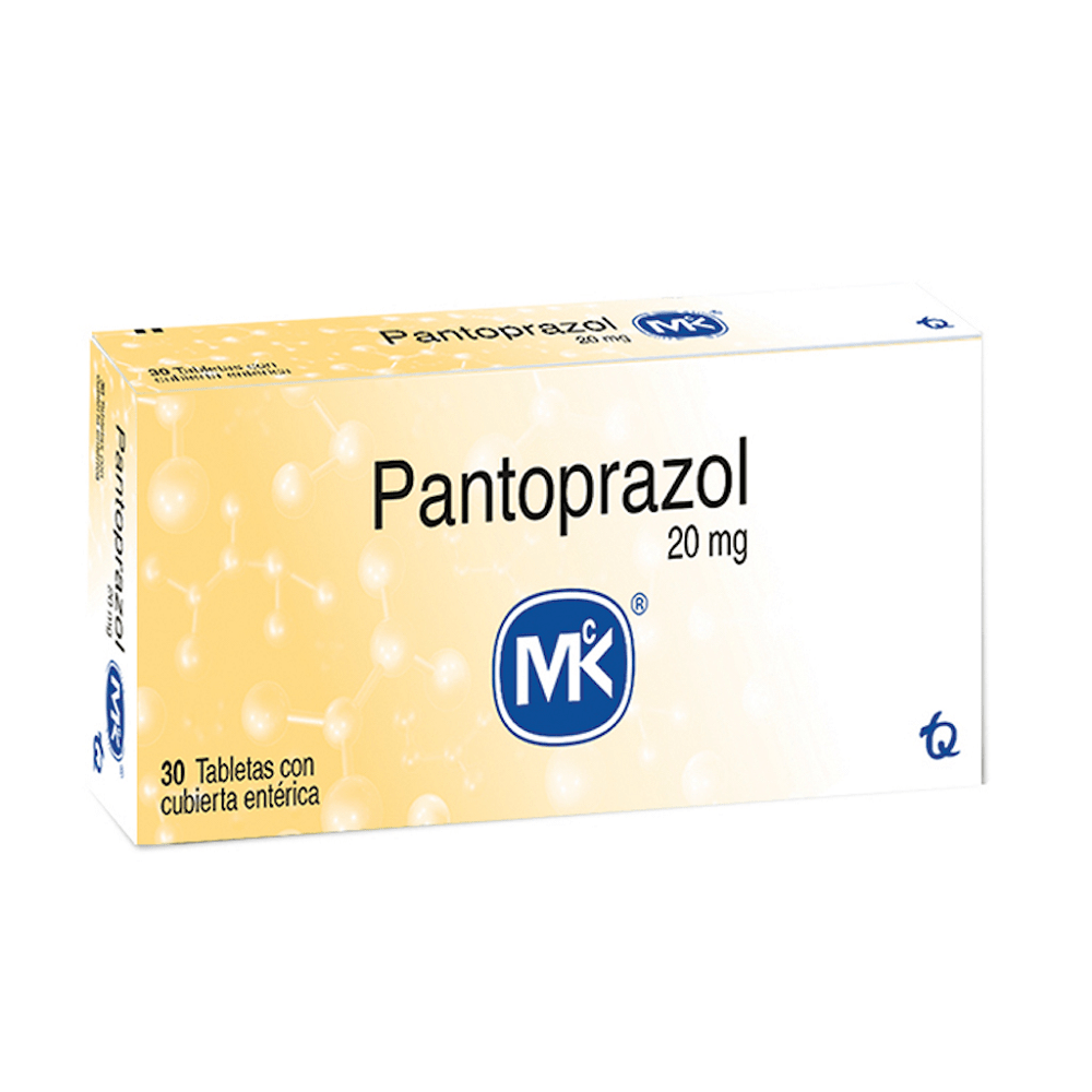 PANTOPRAZOL 20 MG X 30 TAB