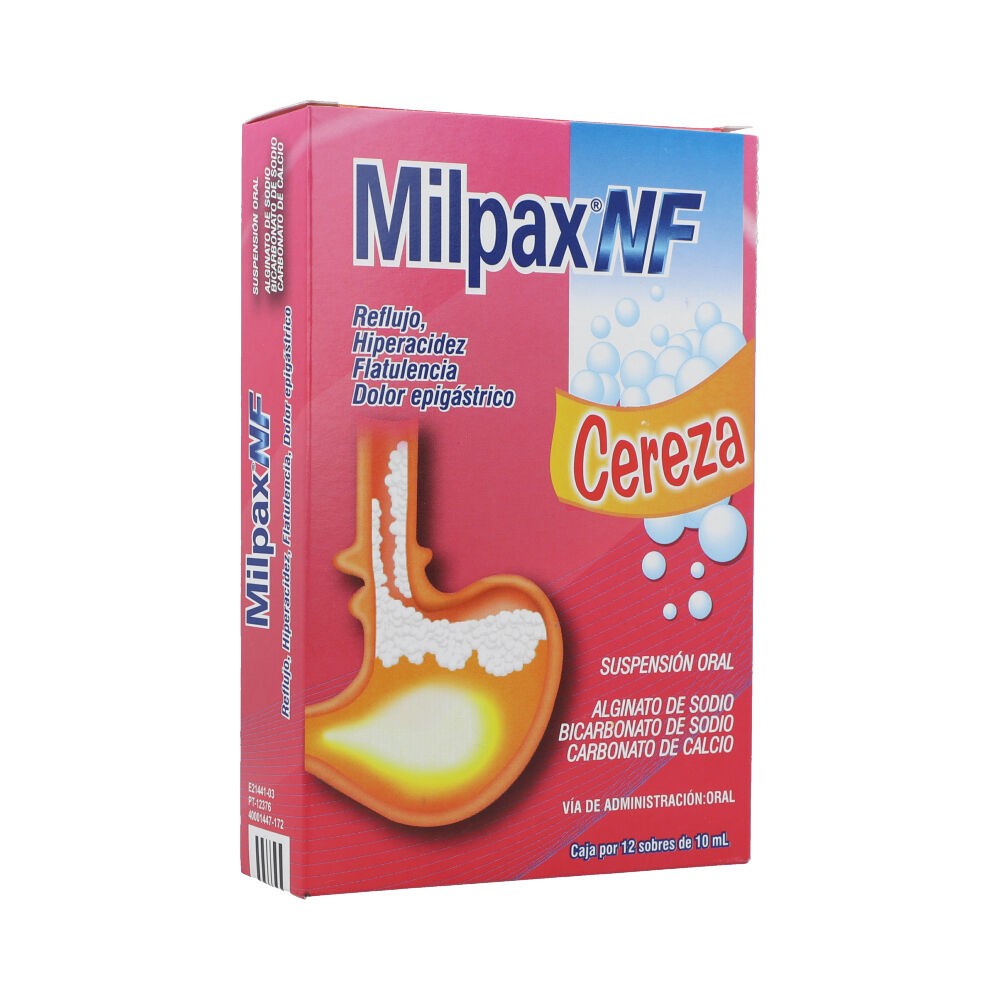 MILPAX NF SUSP X 12 SACHETS 10 ML C/U