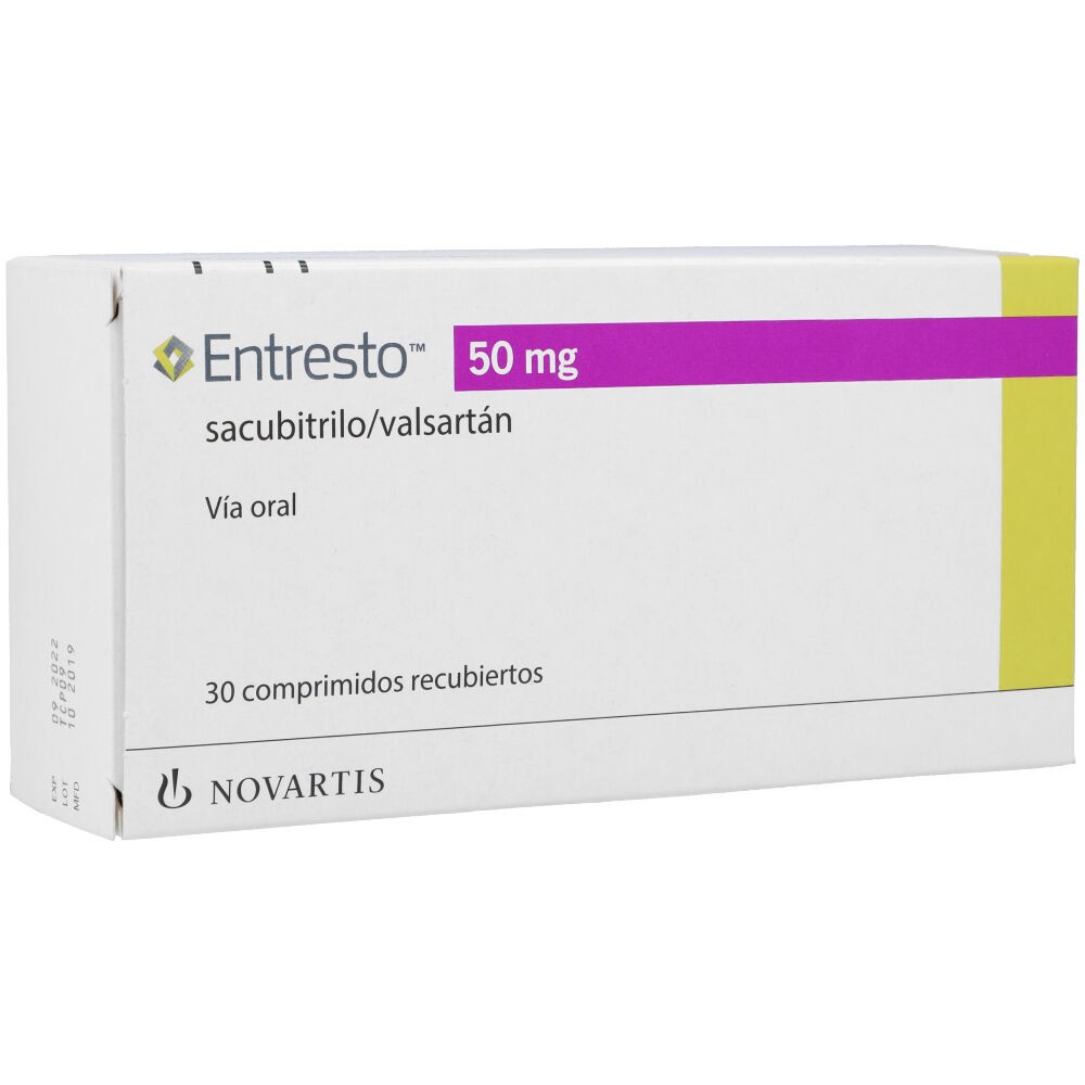 ENTRESTO 50 MG X 30 COMPRIMIDOS