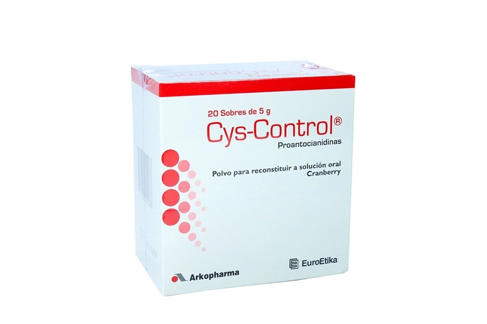 CYS-CONTROL X 20  SOBR DE 5 GR