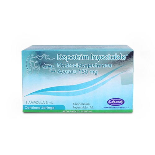 DEPOTRIM INY 150 MG/3 ML X 1AMP