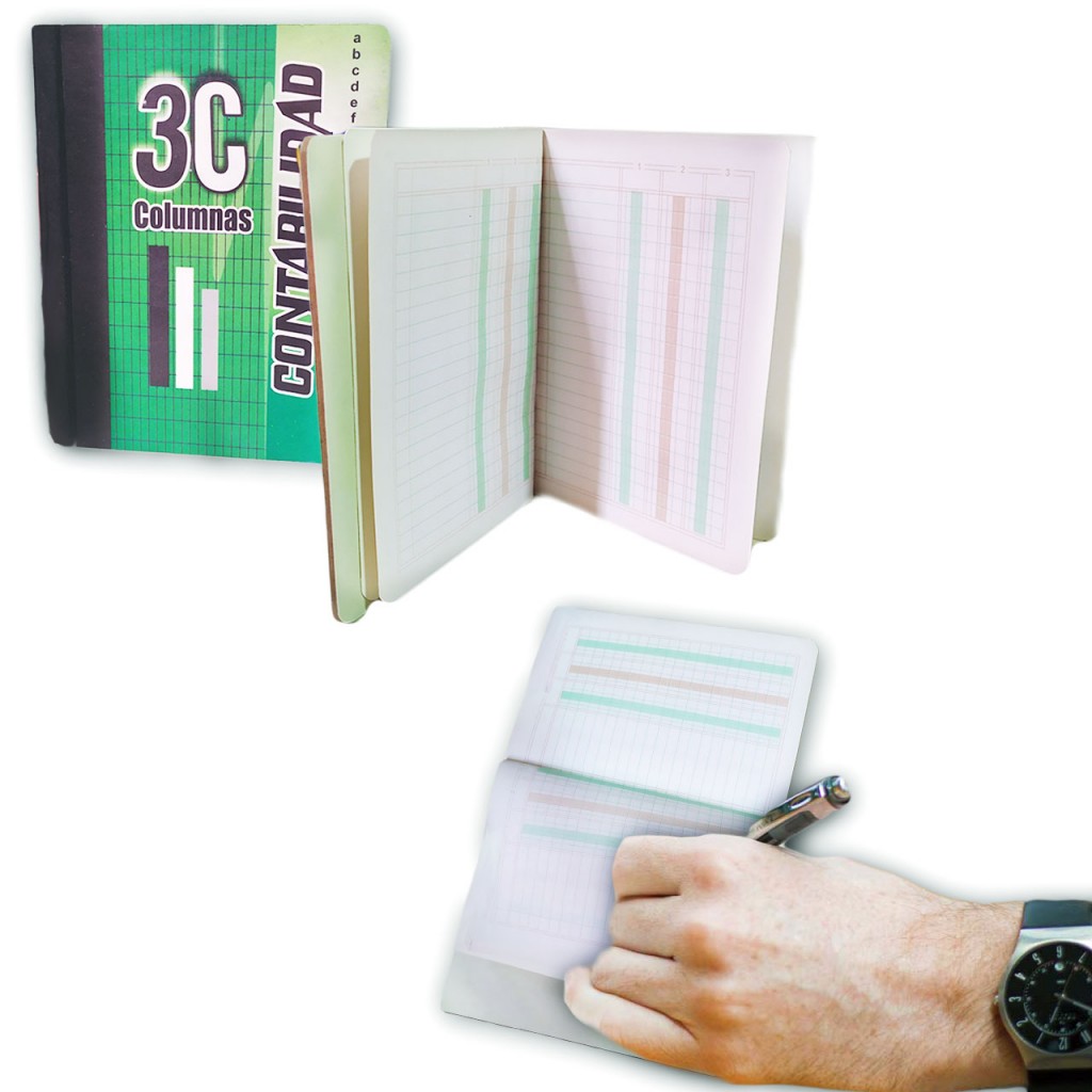 Cuaderno Contaduría Mini Libreta Papeleria