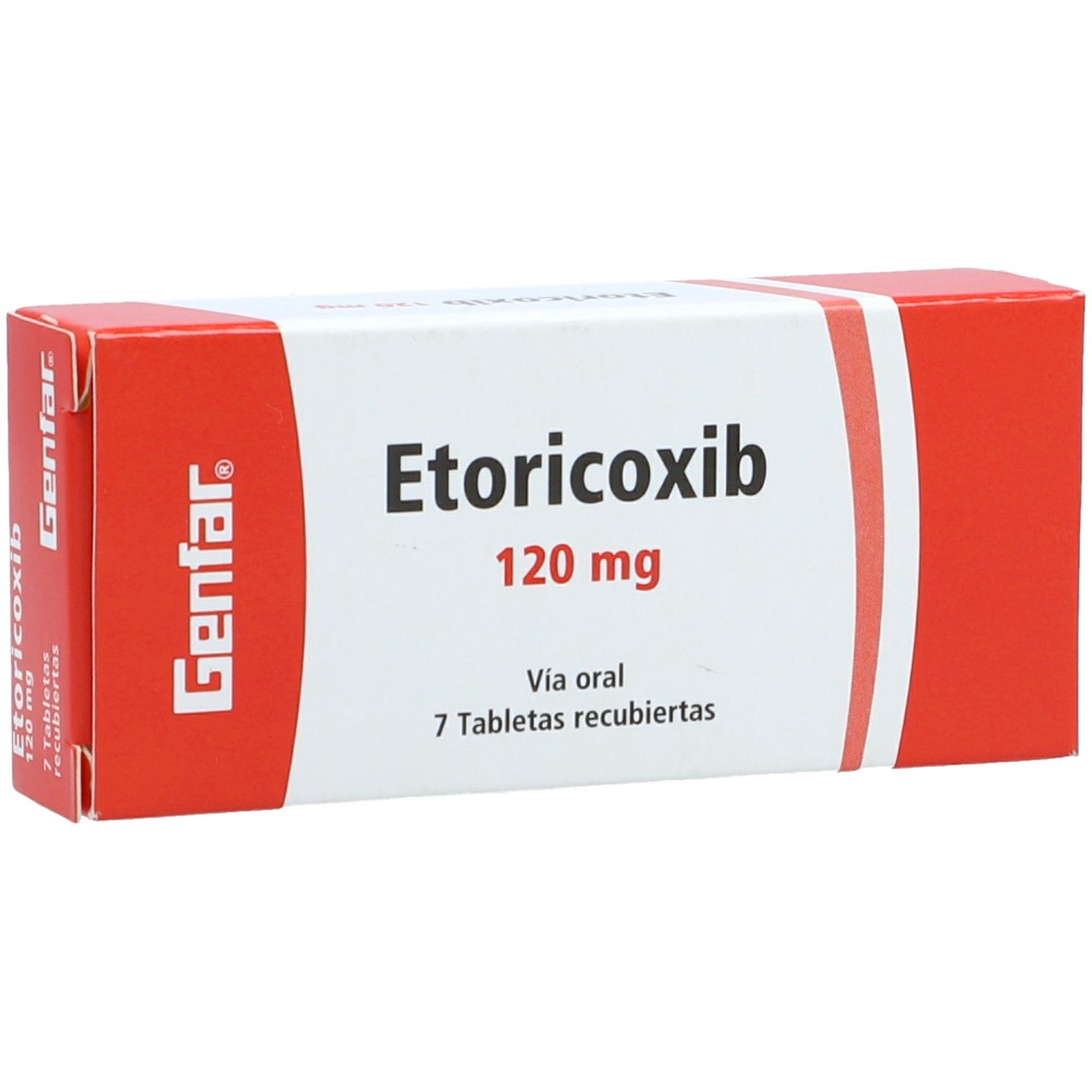 ETORICOXIB 120 MG X 7 TBL