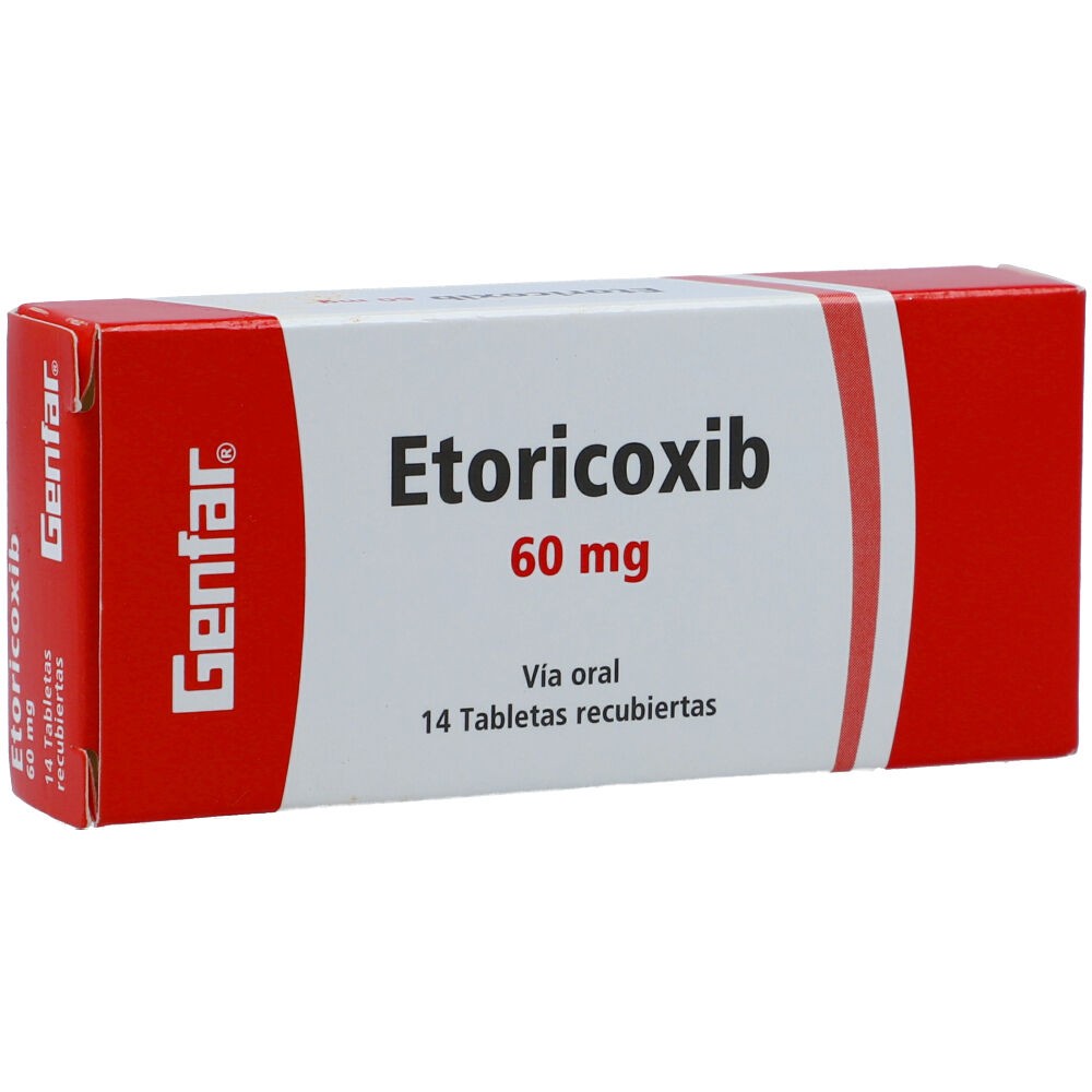 ETORICOXIB 60 MG X 14 TAB