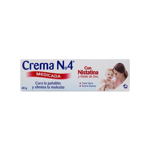 CREMA NO.4 MEDICADA X 60 GR