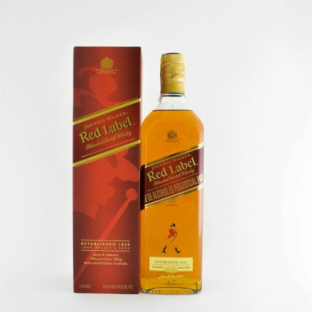 Johnnie Walker Red Label / Sello rojo Litro 1000 ml – Whisky