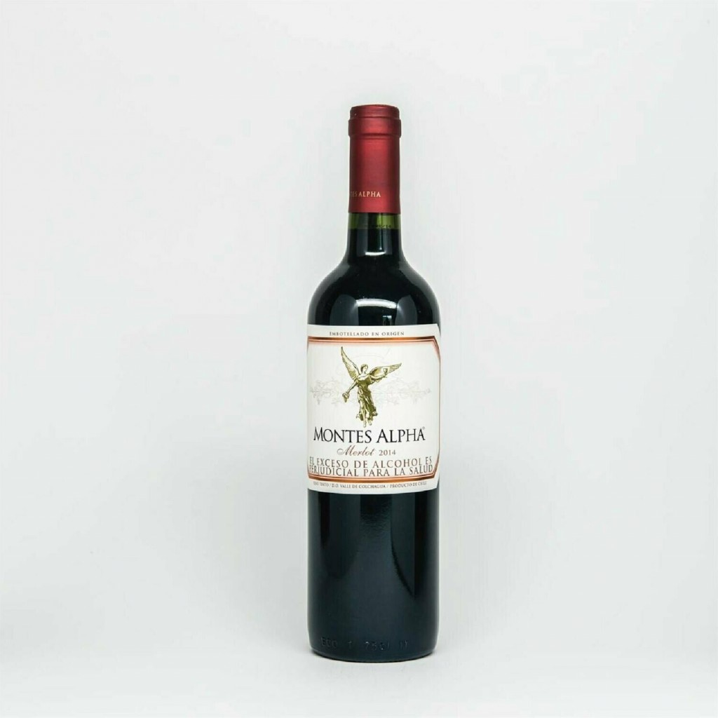 Vino Montes Alpha Merlot - Vinos Chilenos