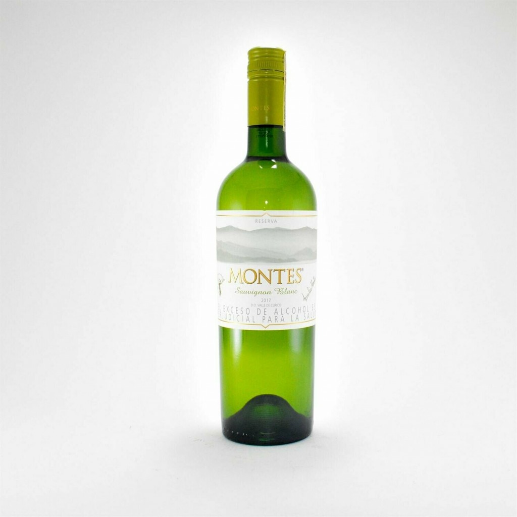 Vino Montes Reserva Sauvignon Blanc Botella 750 ml - Vinos Chilenos
