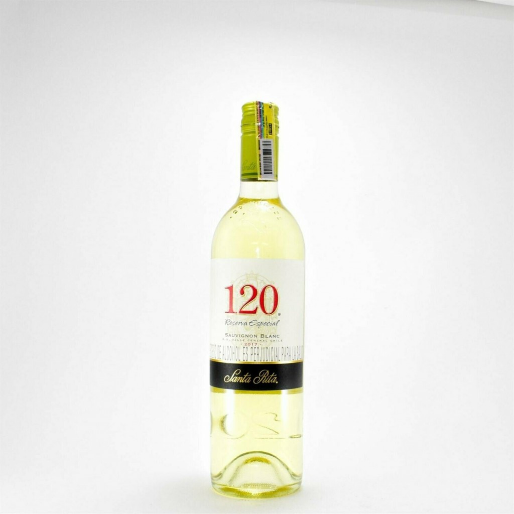 Vino Santa Rita 120 Blanco Botella - Vinos Chilenos
