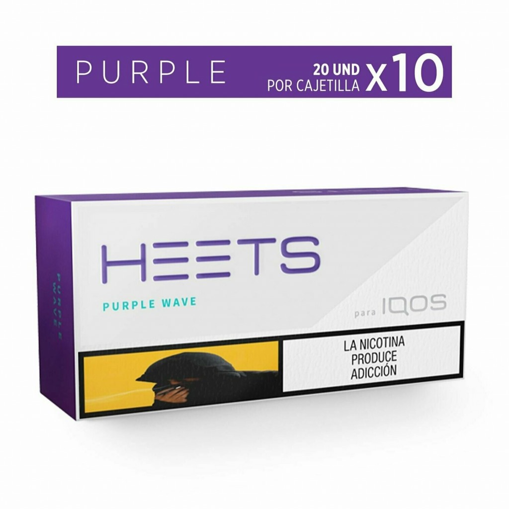 Cigarrillo heets Purple cartón - Heets
