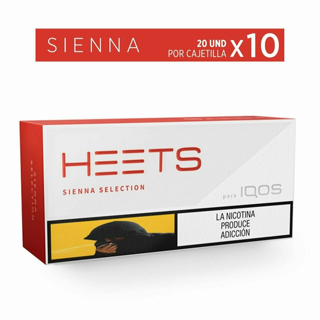 Cigarrillo heets Sienna cartón - Heets