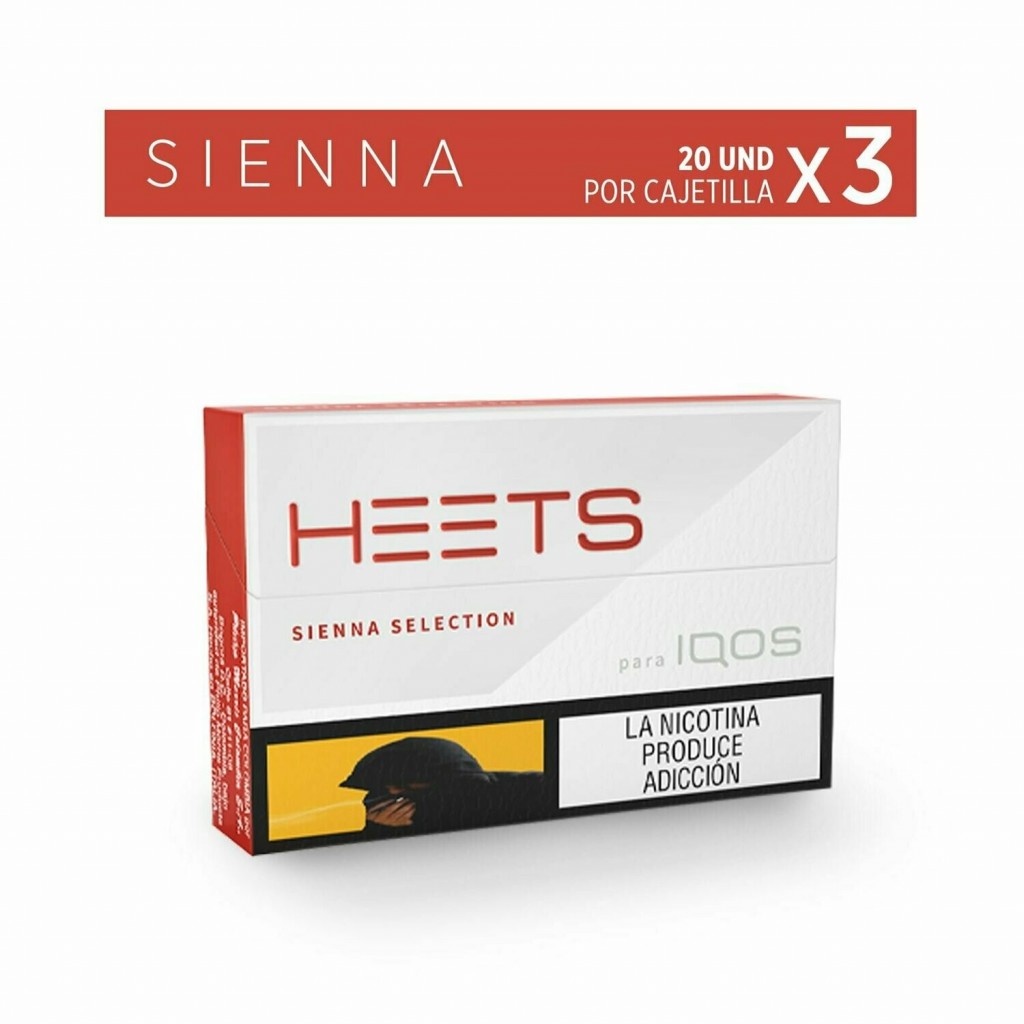 Cigarrillo heets Sienna pqte x 20 - Heets