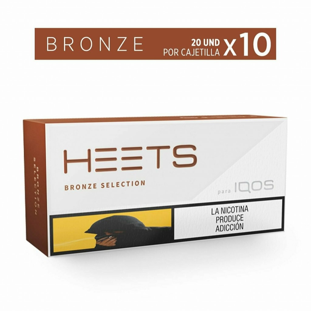 Cigarrillo heets Bronze cartón - Heets