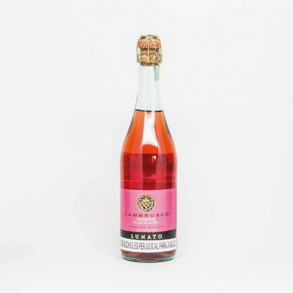 Vino Lambrusco Lunato Rosado – Vinos Italianos
