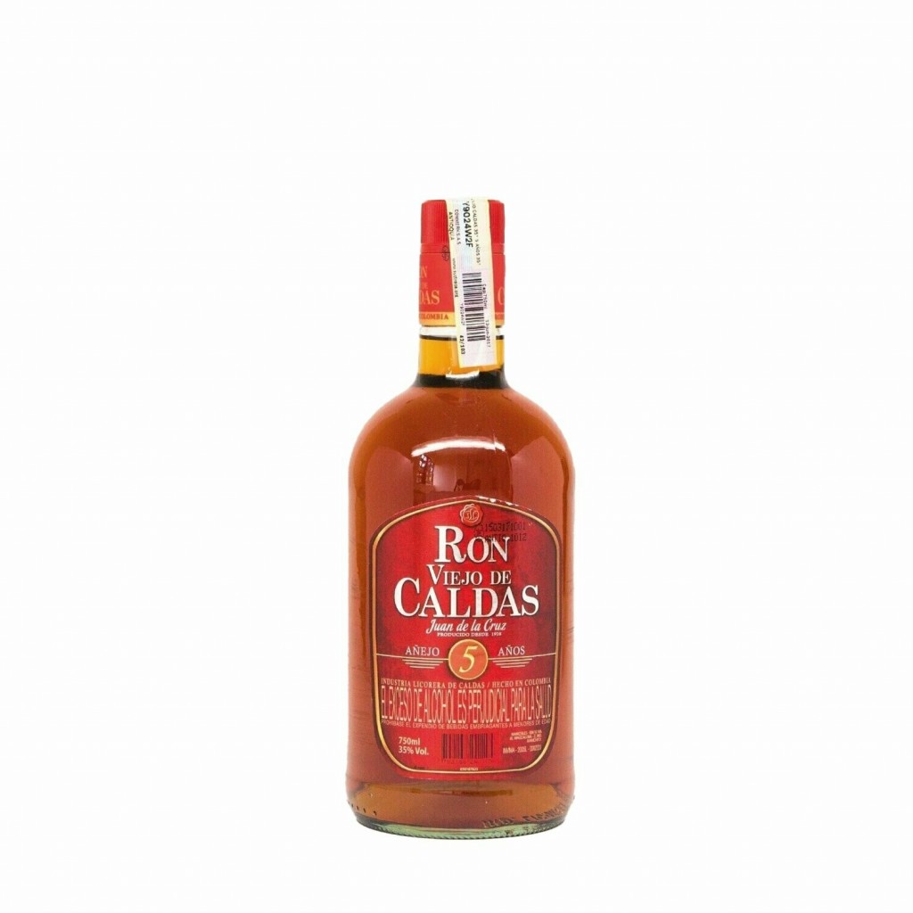 Ron Viejo de Caldas Añejo 5 años botella 750 ml - Rones